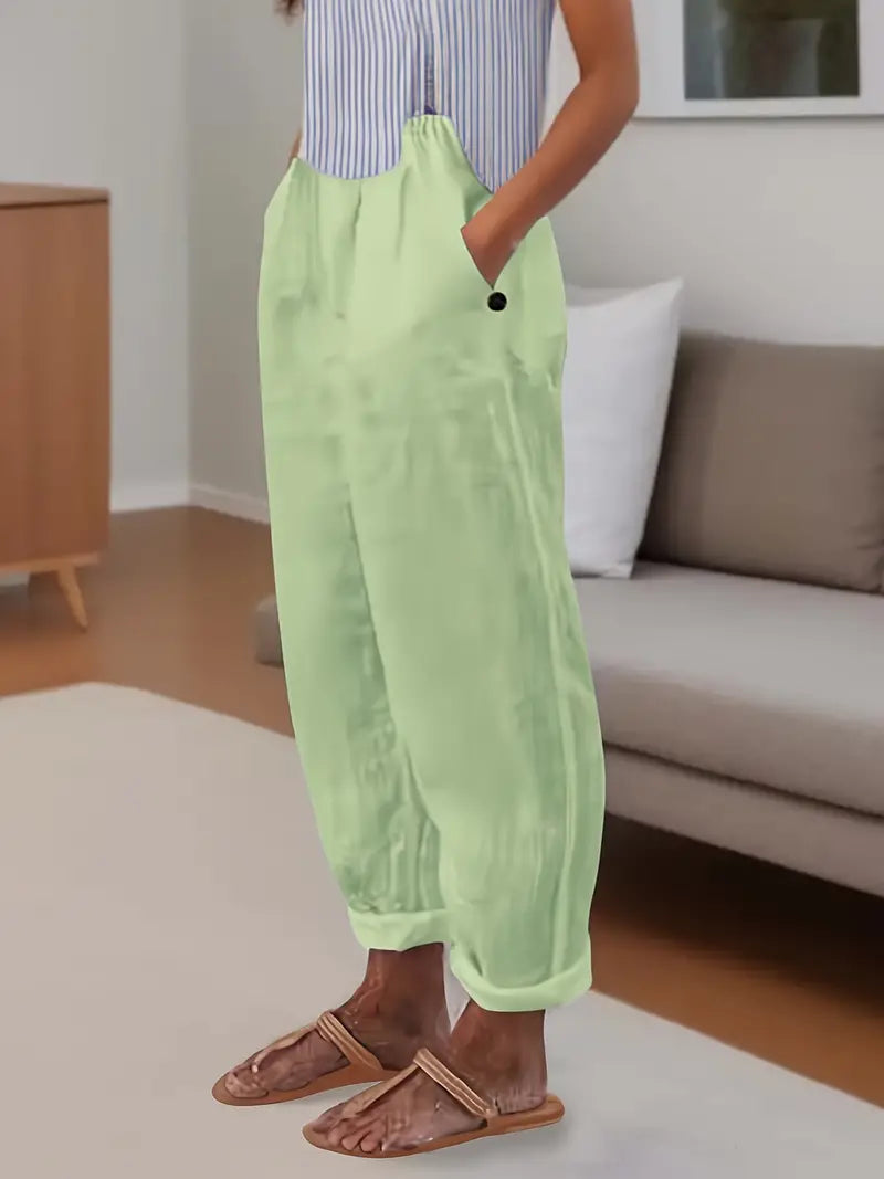 Frühlingsfrische Freiheit – Weite Hose für deinen Style Moment