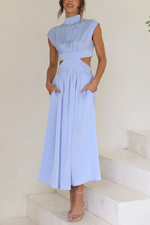 Entdecke Deinen Style – Midi-Kleid mit Cut-Outs für den Wow-Effekt