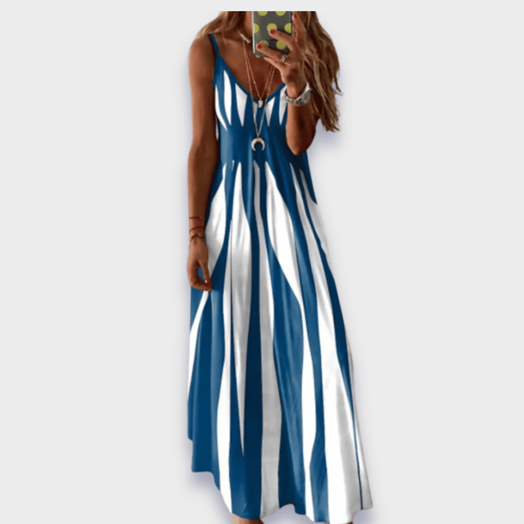 Hol dir den Sommer – Elegantes Freizeitkleid aus Premiumstoff