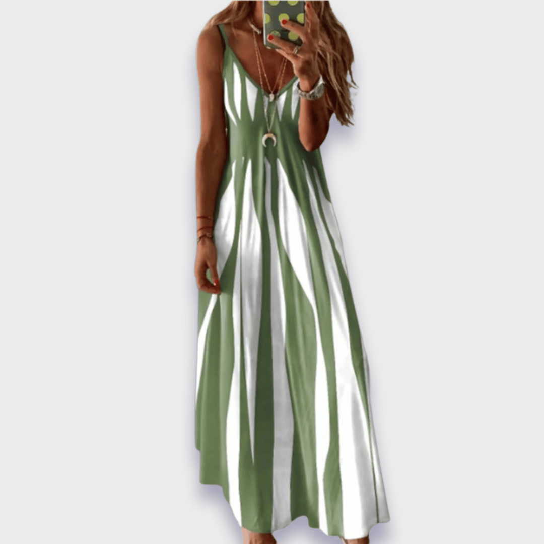 Hol dir den Sommer – Elegantes Freizeitkleid aus Premiumstoff