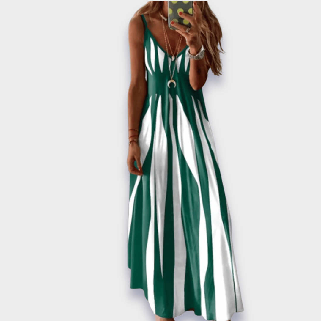 Hol dir den Sommer – Elegantes Freizeitkleid aus Premiumstoff