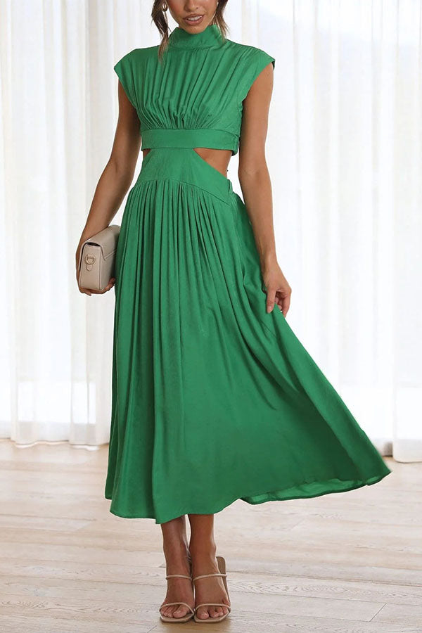 Entdecke Deinen Style – Midi-Kleid mit Cut-Outs für den Wow-Effekt