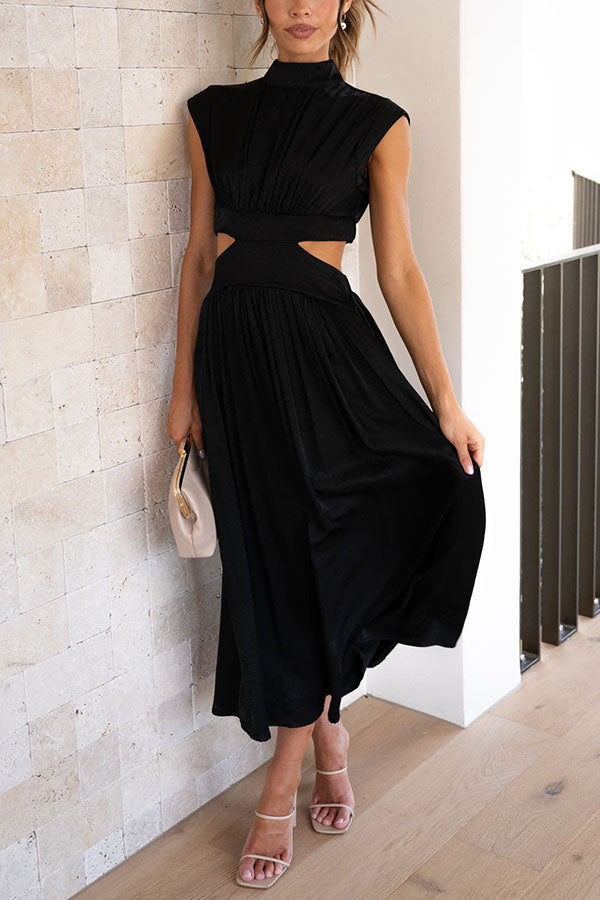 Entdecke Deinen Style – Midi-Kleid mit Cut-Outs für den Wow-Effekt