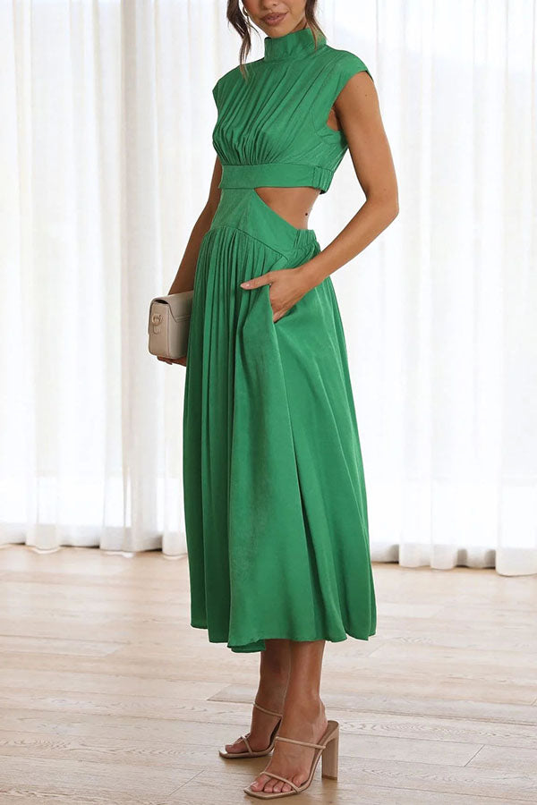 Entdecke Deinen Style – Midi-Kleid mit Cut-Outs für den Wow-Effekt