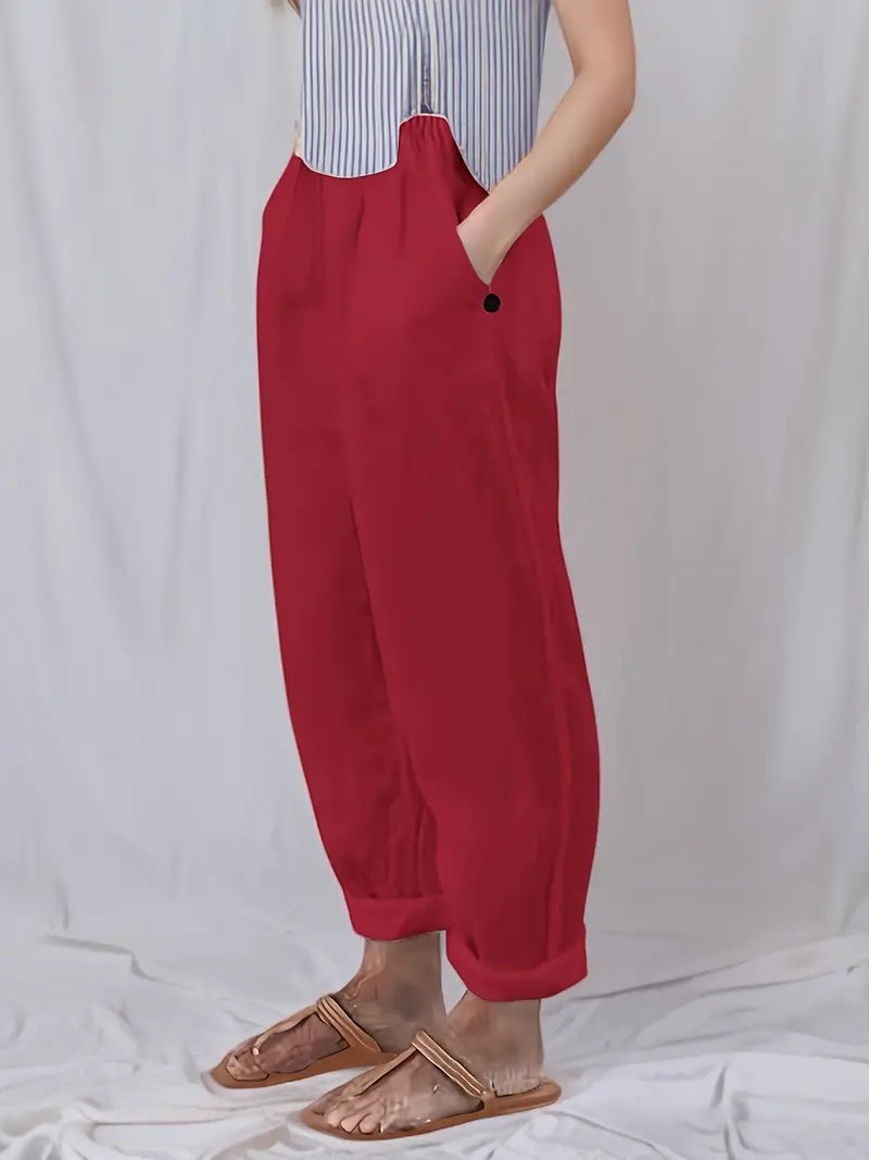 Frühlingsfrische Freiheit – Weite Hose für deinen Style Moment