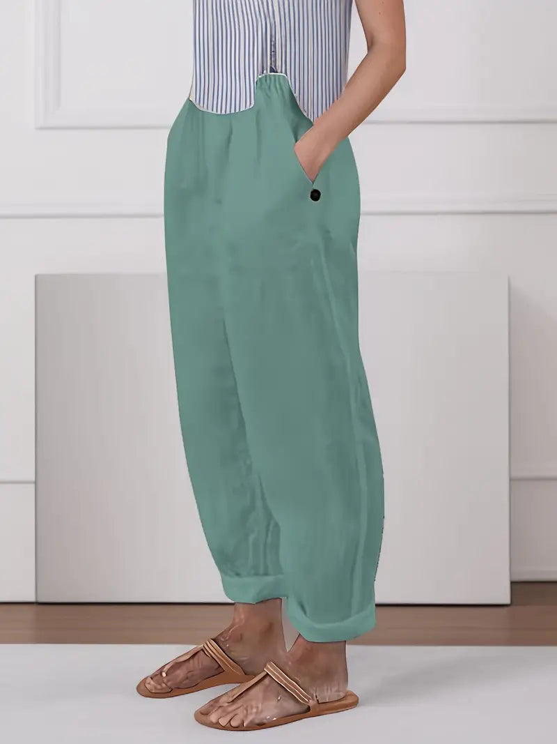 Frühlingsfrische Freiheit – Weite Hose für deinen Style Moment