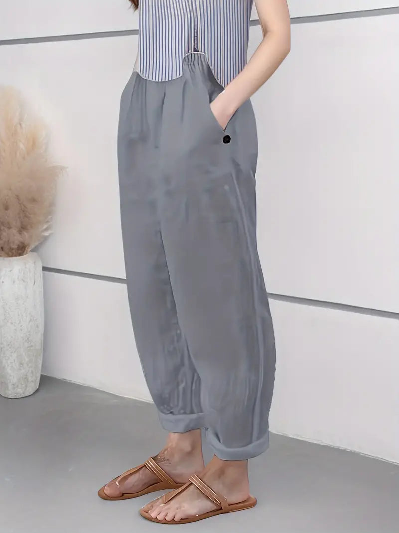 Frühlingsfrische Freiheit – Weite Hose für deinen Style Moment