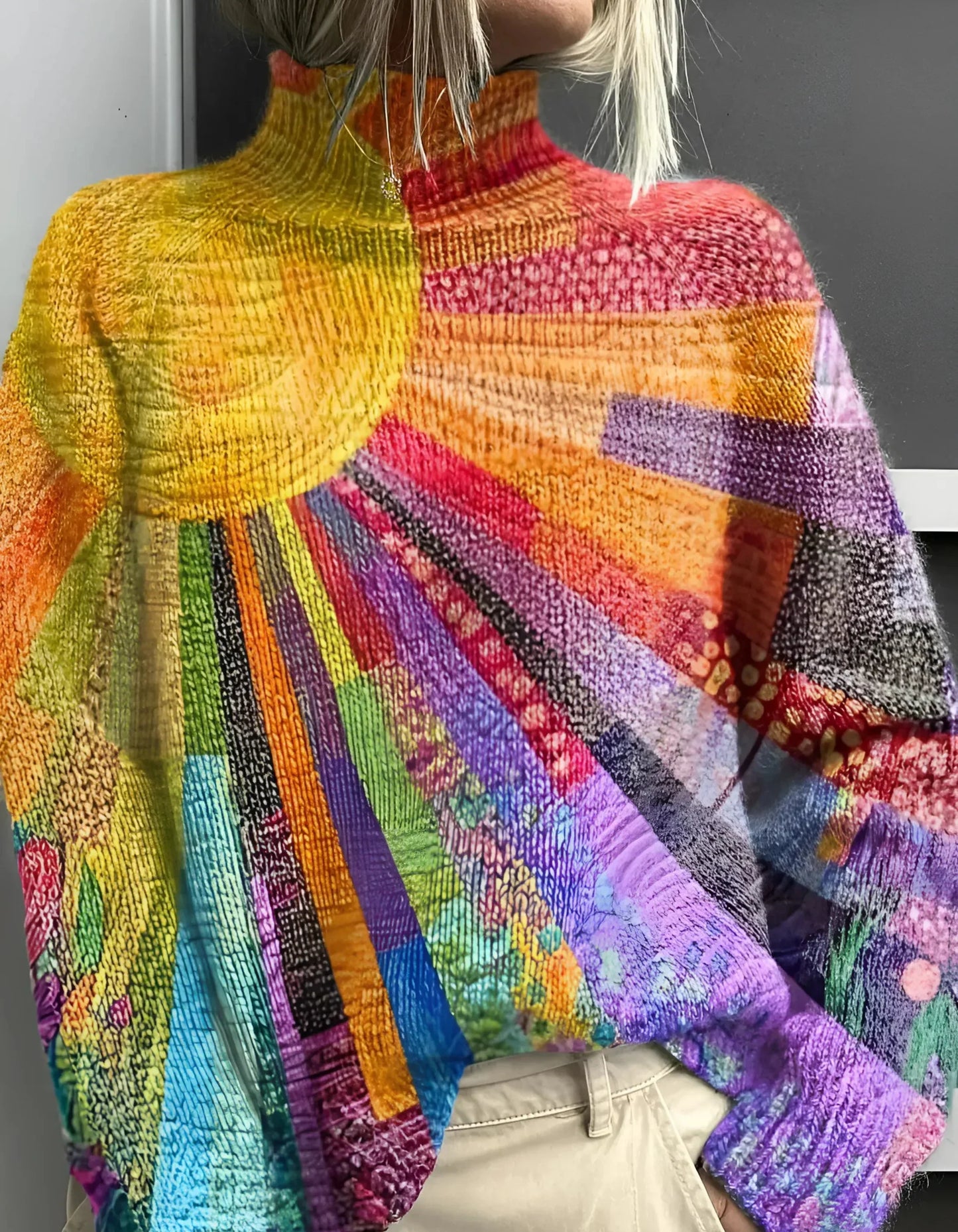 Strahle in Farben – Dein neuer Lieblingsrollkragenpullover