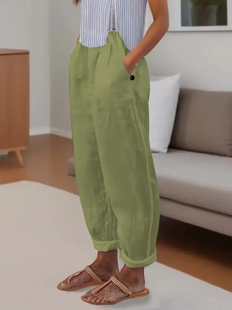 Frühlingsfrische Freiheit – Weite Hose für deinen Style Moment