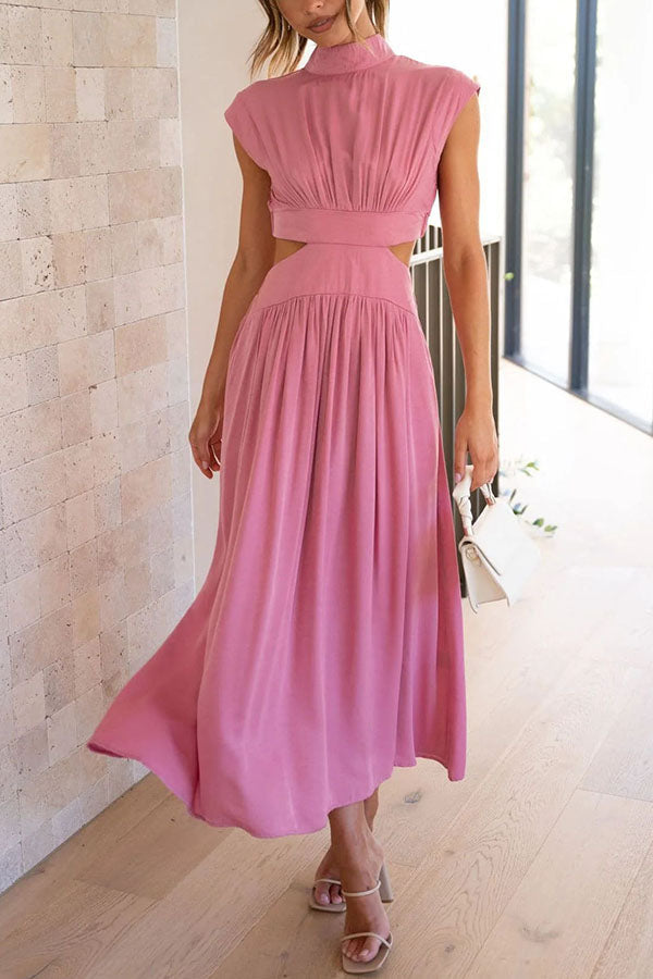 Entdecke Deinen Style – Midi-Kleid mit Cut-Outs für den Wow-Effekt