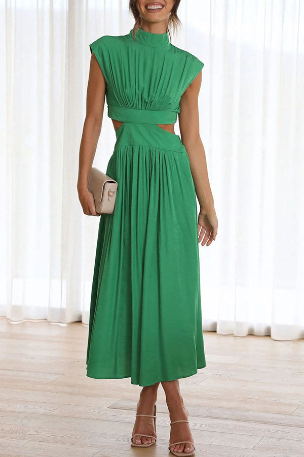 Entdecke Deinen Style – Midi-Kleid mit Cut-Outs für den Wow-Effekt