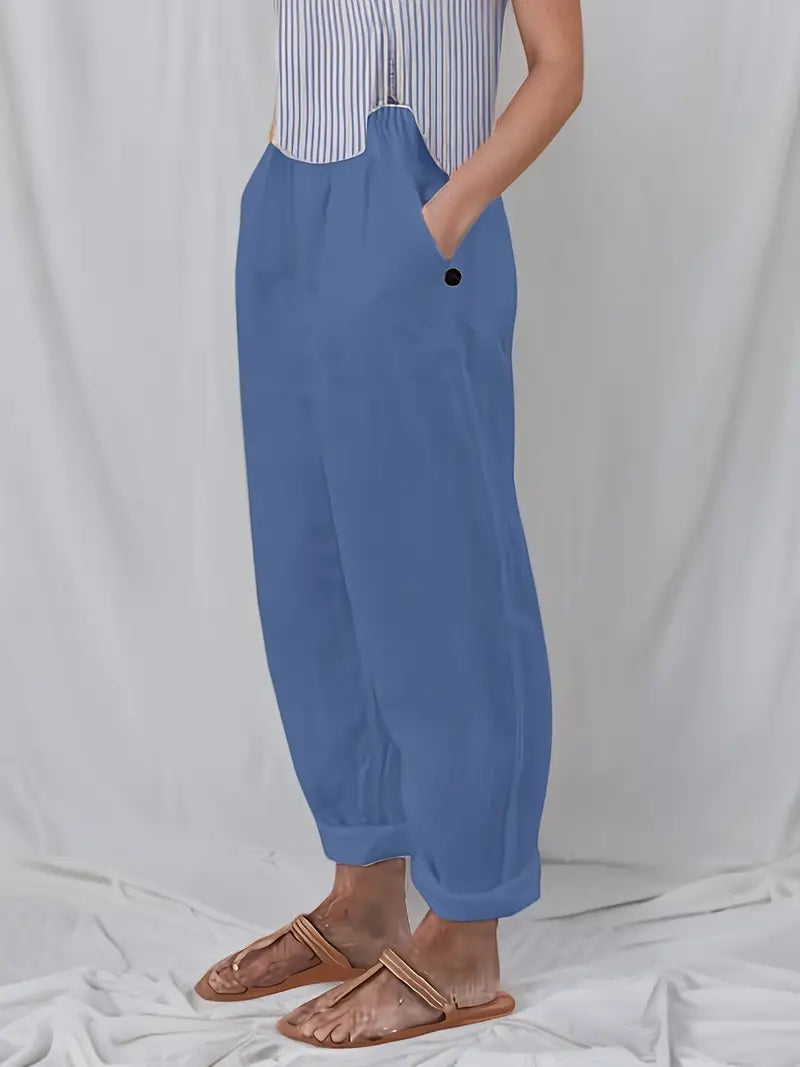 Frühlingsfrische Freiheit – Weite Hose für deinen Style Moment