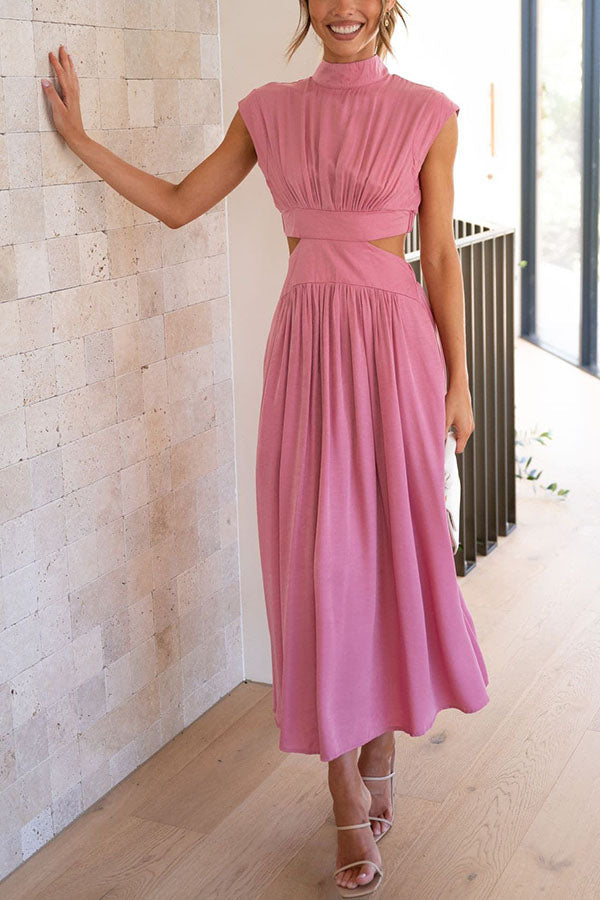 Entdecke Deinen Style – Midi-Kleid mit Cut-Outs für den Wow-Effekt