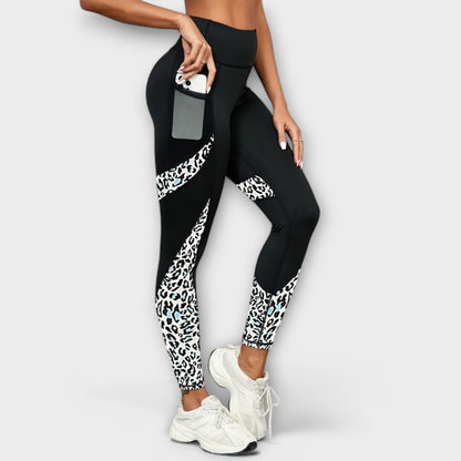 Leopardenstyle – Deine trendige high waisted Trainingshose!