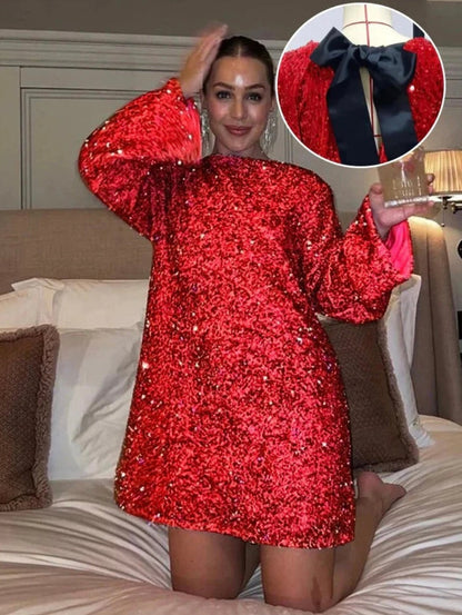 Glamouröse Nächte – Strahle im schimmernden Glitzerkleid
