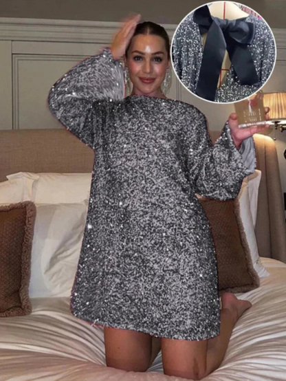Glamouröse Nächte – Strahle im schimmernden Glitzerkleid
