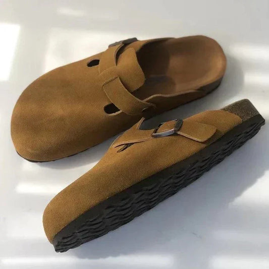 Zeig Deine Stil-Ikone – Premium Leder Boston Sandalen für Jeden